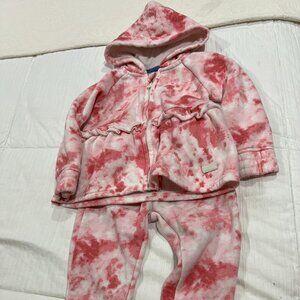 Girls tie-dye jogging set